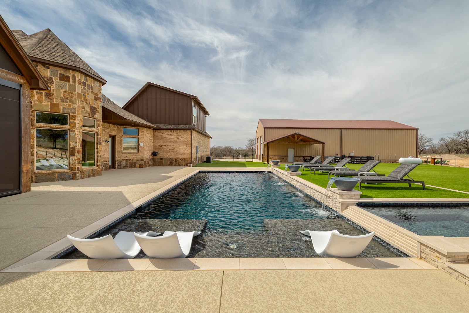 Luxury Resort-Style Pool in Andrews
